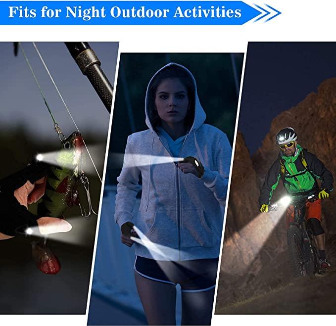 LED Flashlight Gloves Fathers Day Gift, Cool Gadget Hands-Free Lights for Camping, Fishing and Repairing - TheGivenGet