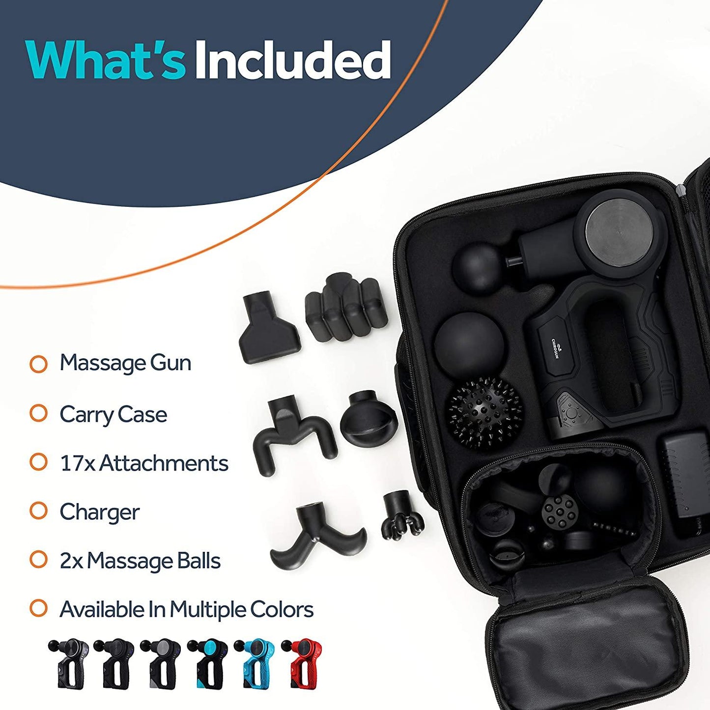 Massage Gun Deep Tissue Massager - Muscle Massage Gun Percussion Massage Gun for Athletes Percussion Massager Gun Deep Tissue Massage Gun Specular Black - TheGivenGet