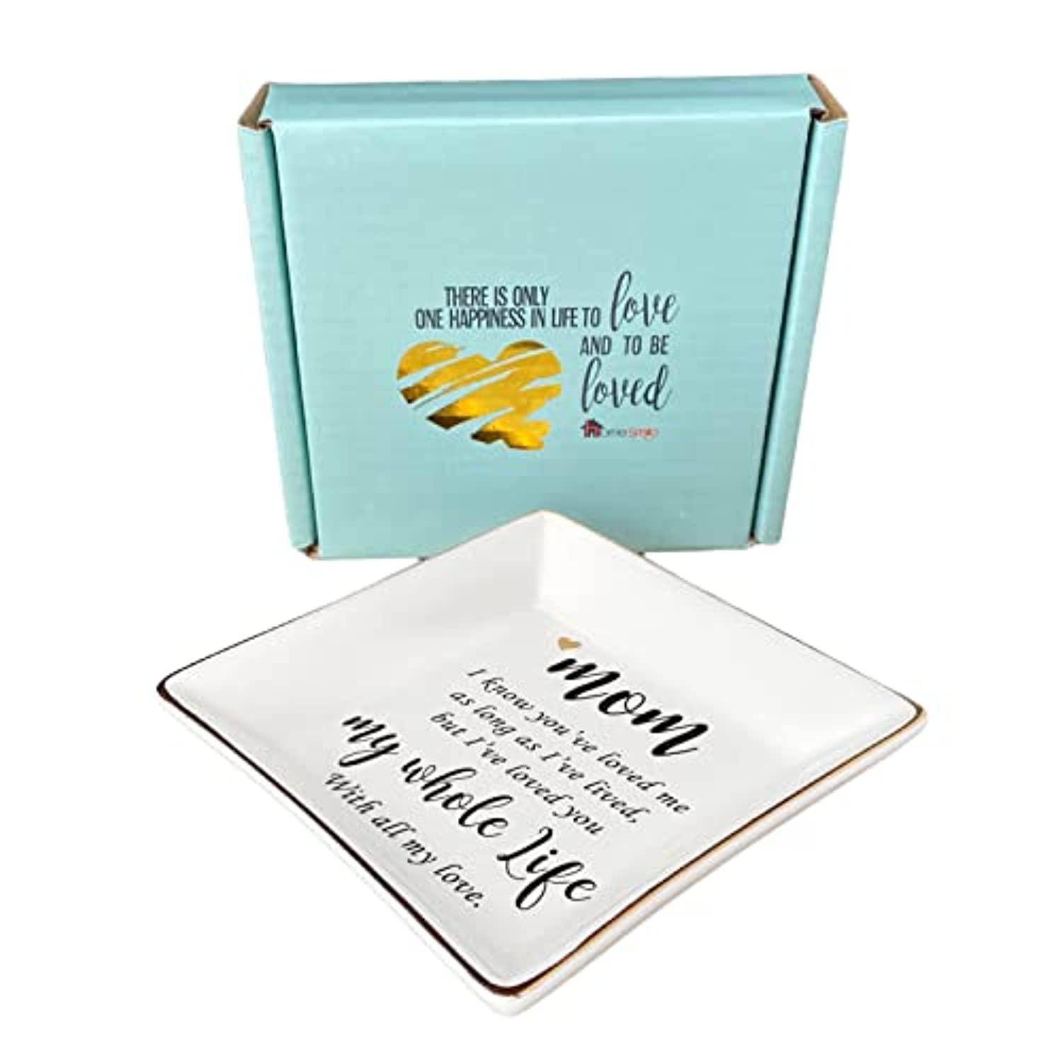Mom Ceramic Ring Dish Mother's Day Gifts - TheGivenGet