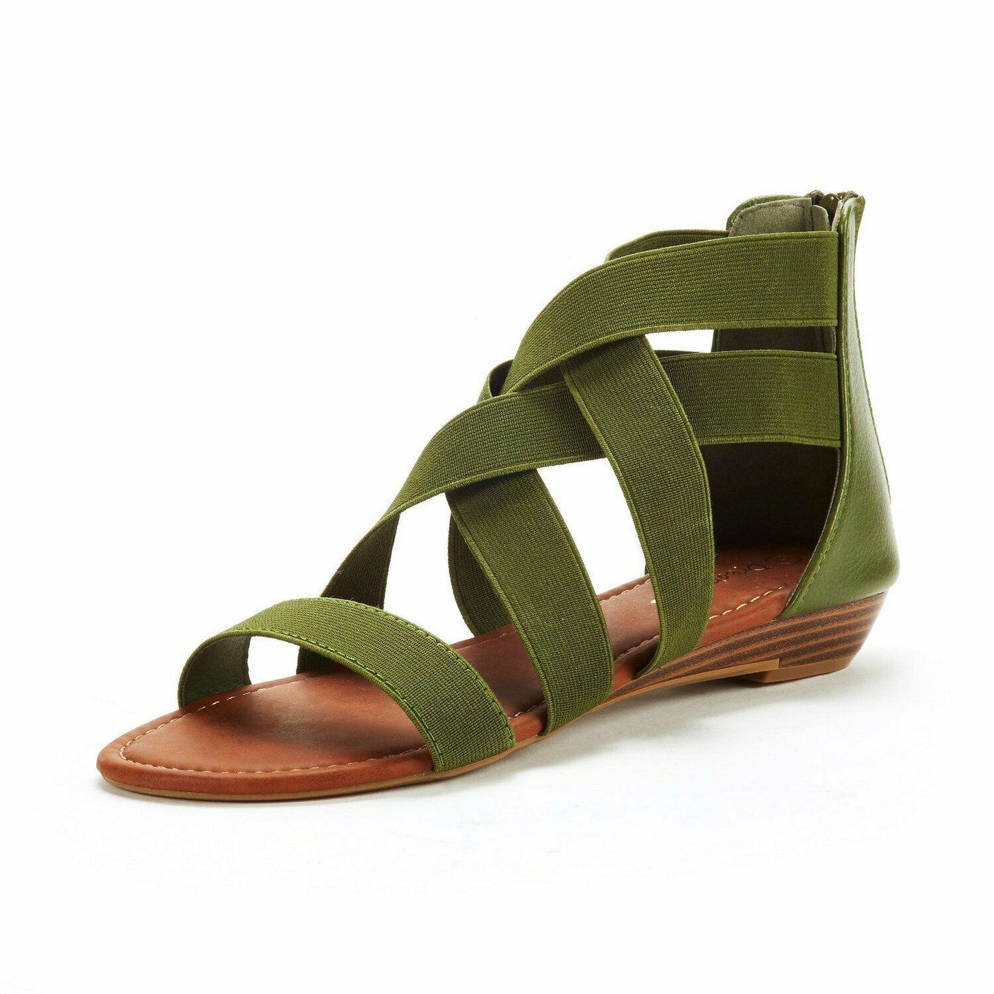 Open Toe Flat Sandals, Flexible Summer Gladiator Shoes for Women - TheGivenGet