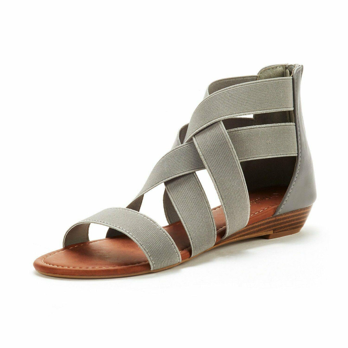 Open Toe Flat Sandals, Flexible Summer Gladiator Shoes for Women - TheGivenGet