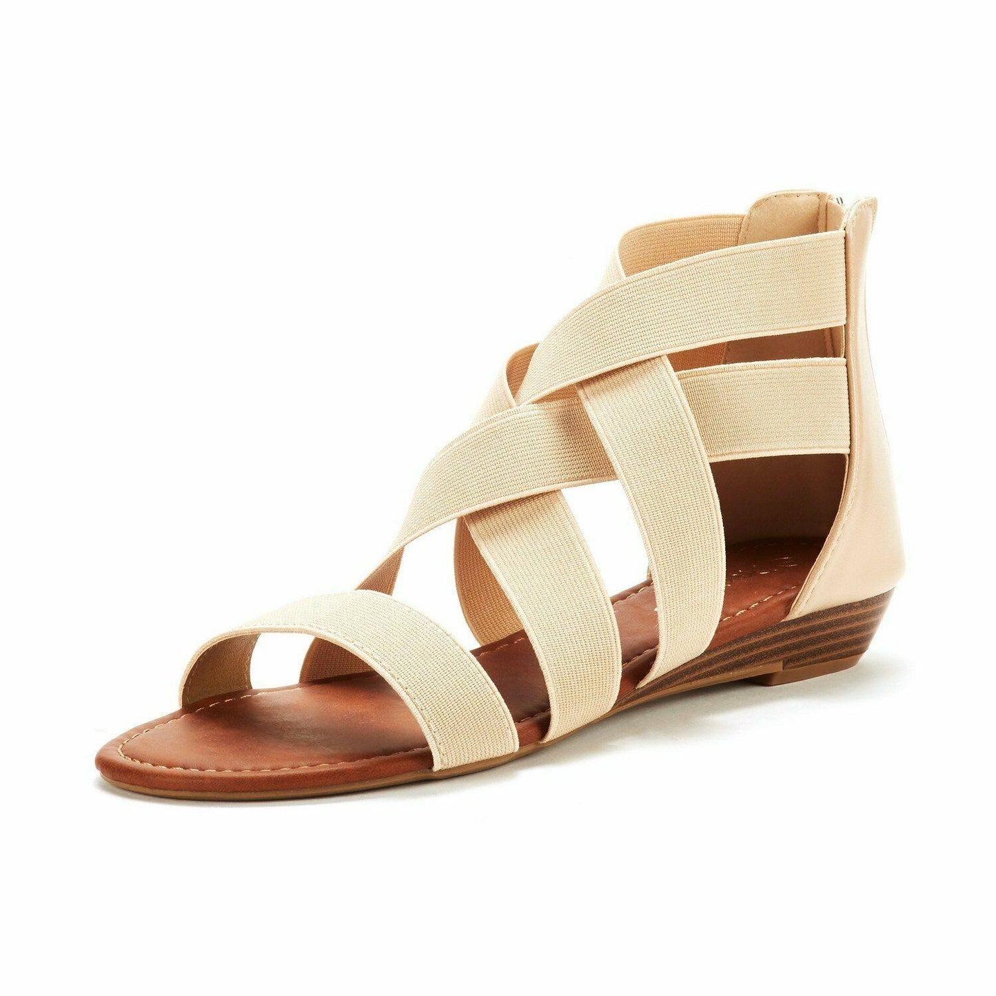 Open Toe Flat Sandals, Flexible Summer Gladiator Shoes for Women - TheGivenGet