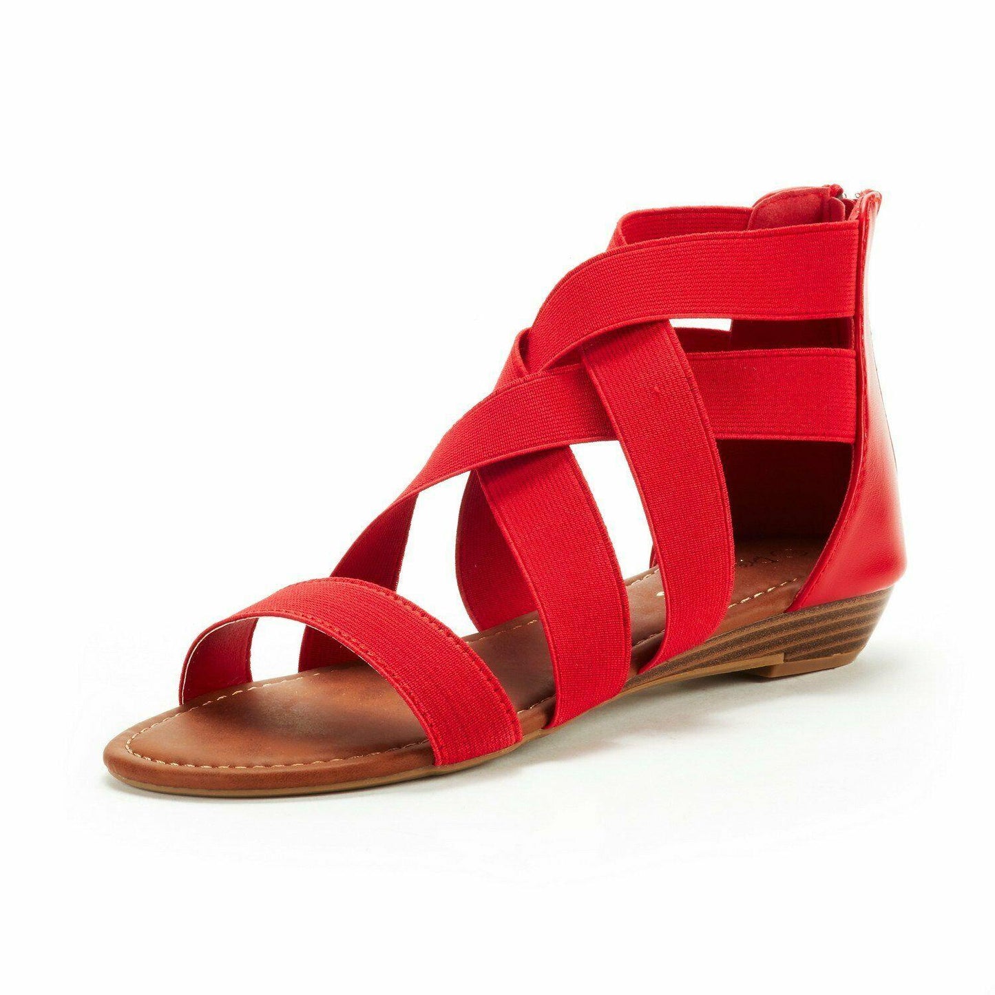 Open Toe Flat Sandals, Flexible Summer Gladiator Shoes for Women - TheGivenGet
