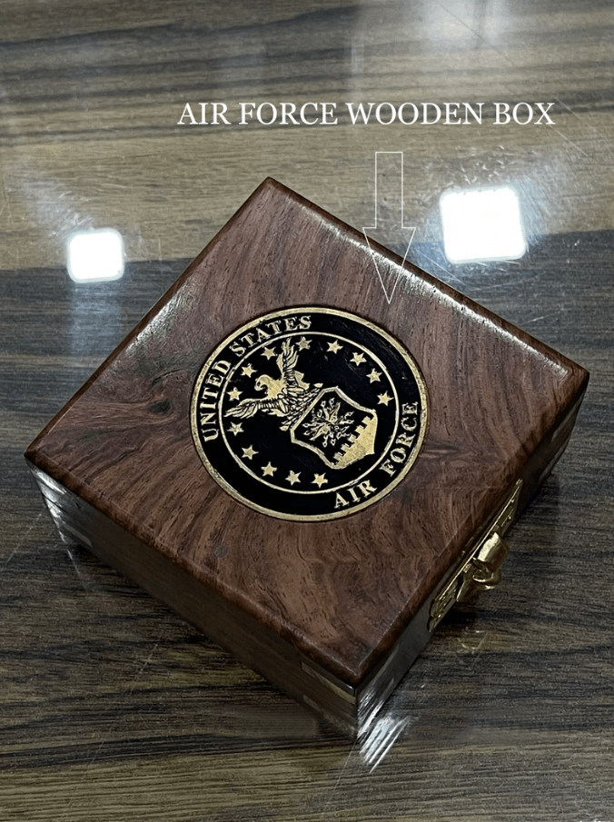 Personalized Engraved Air Force Compass - TheGivenGet
