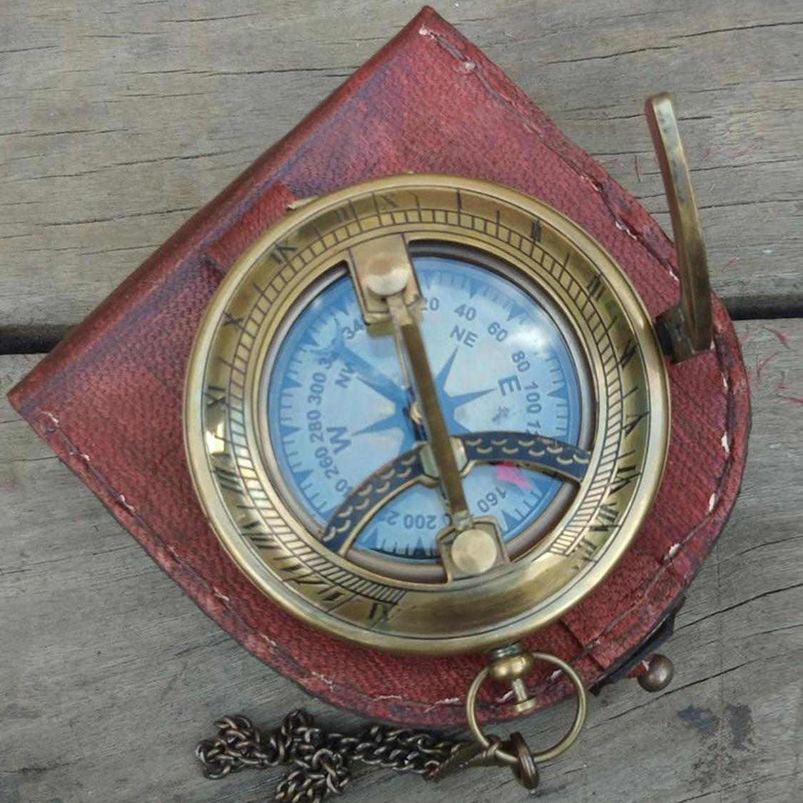 Personalized Engraved Antique Compass - TheGivenGet