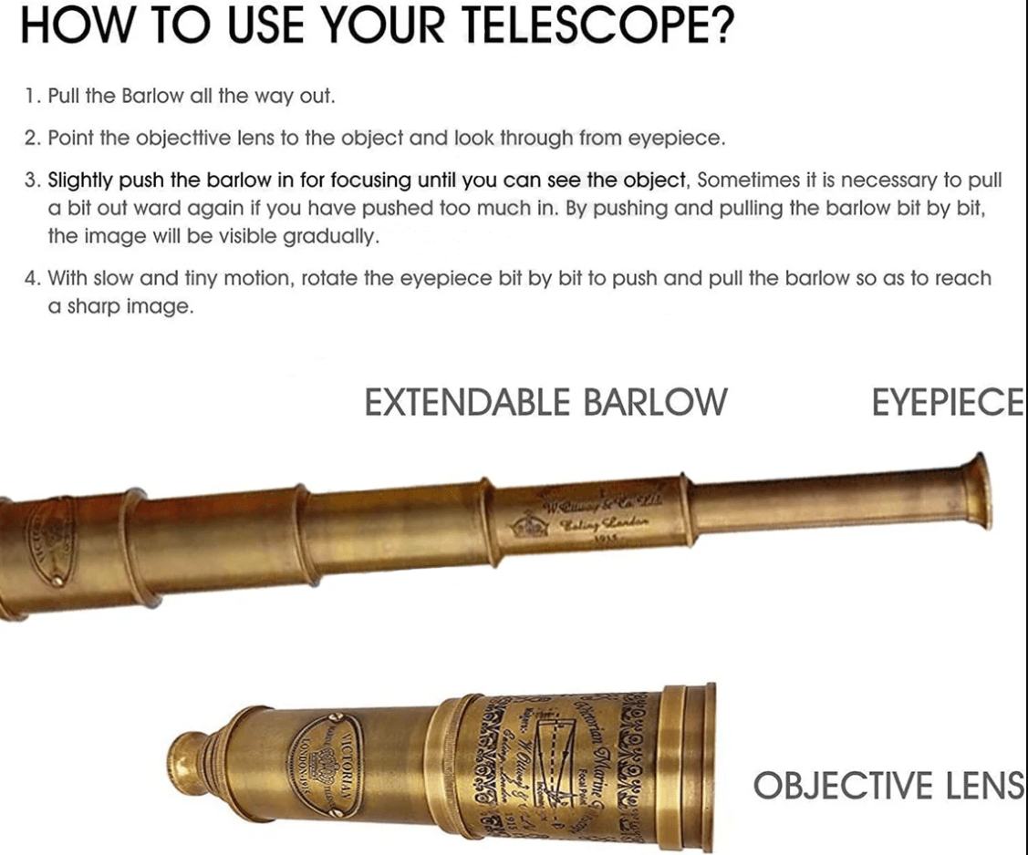 Personalized Engraved Handheld Telescope - TheGivenGet