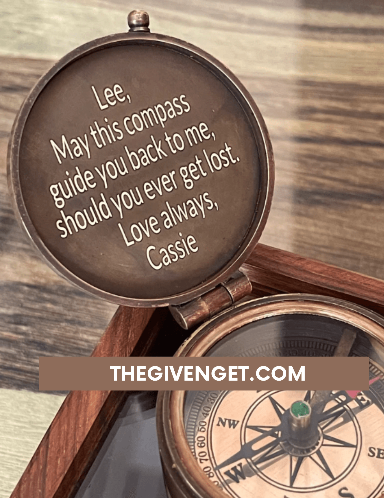 Personalized Engraved US Army Compass - TheGivenGet