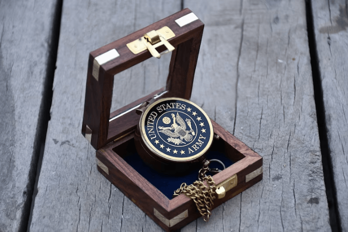Personalized Engraved US Army Compass - TheGivenGet