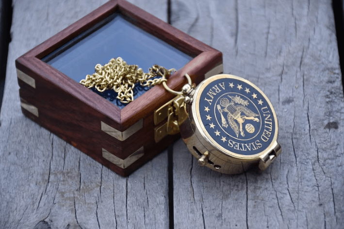 Personalized Engraved US Army Compass - TheGivenGet