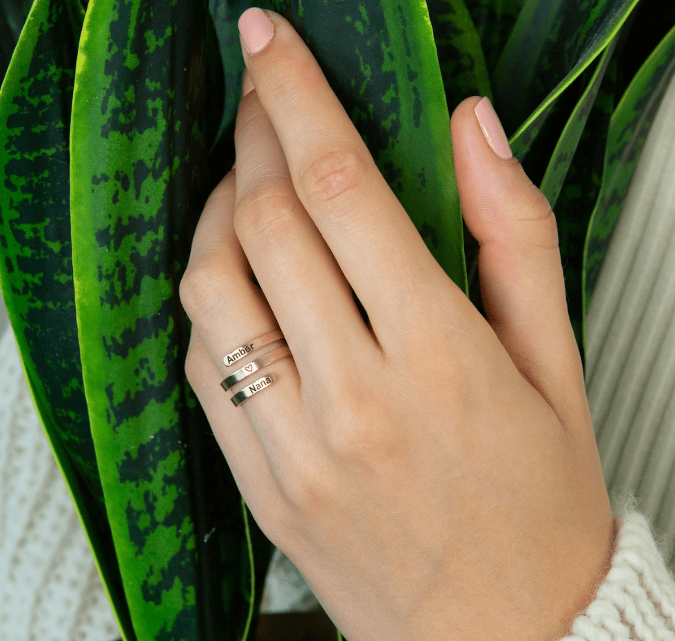 Personalized Triple Name Ring - TheGivenGet