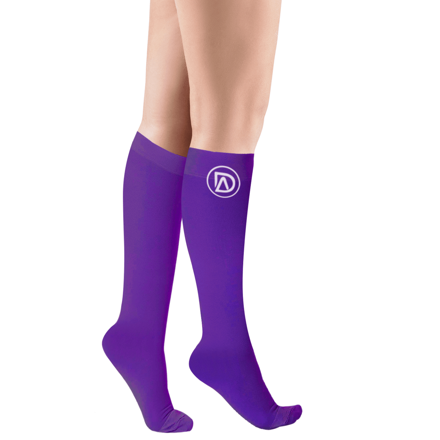 Plus Size Compression Socks 20-30 mmHg | Wide Calf by Dominion Active - TheGivenGet