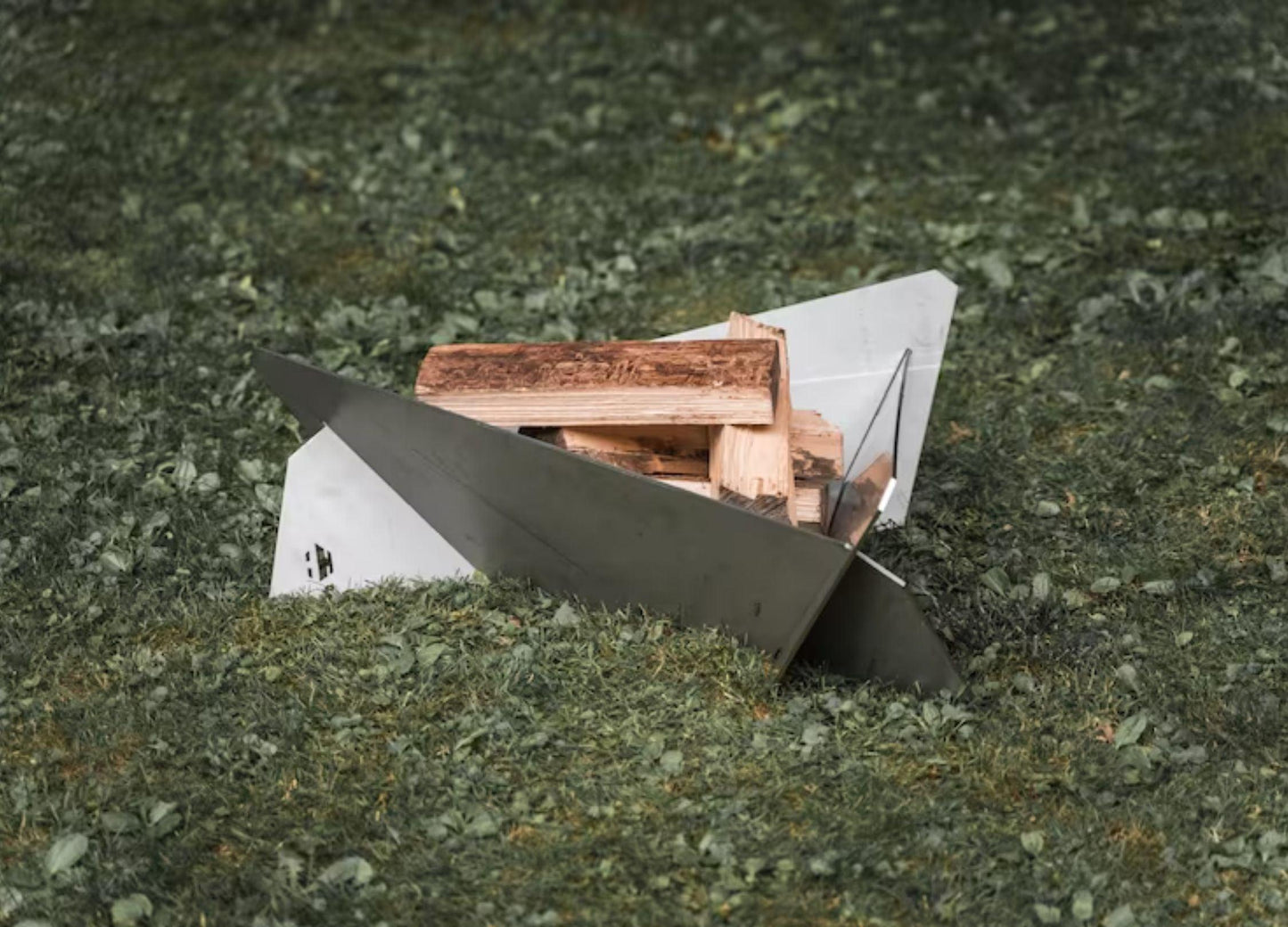 Portable Weathered Steel Fire Pit - TheGivenGet