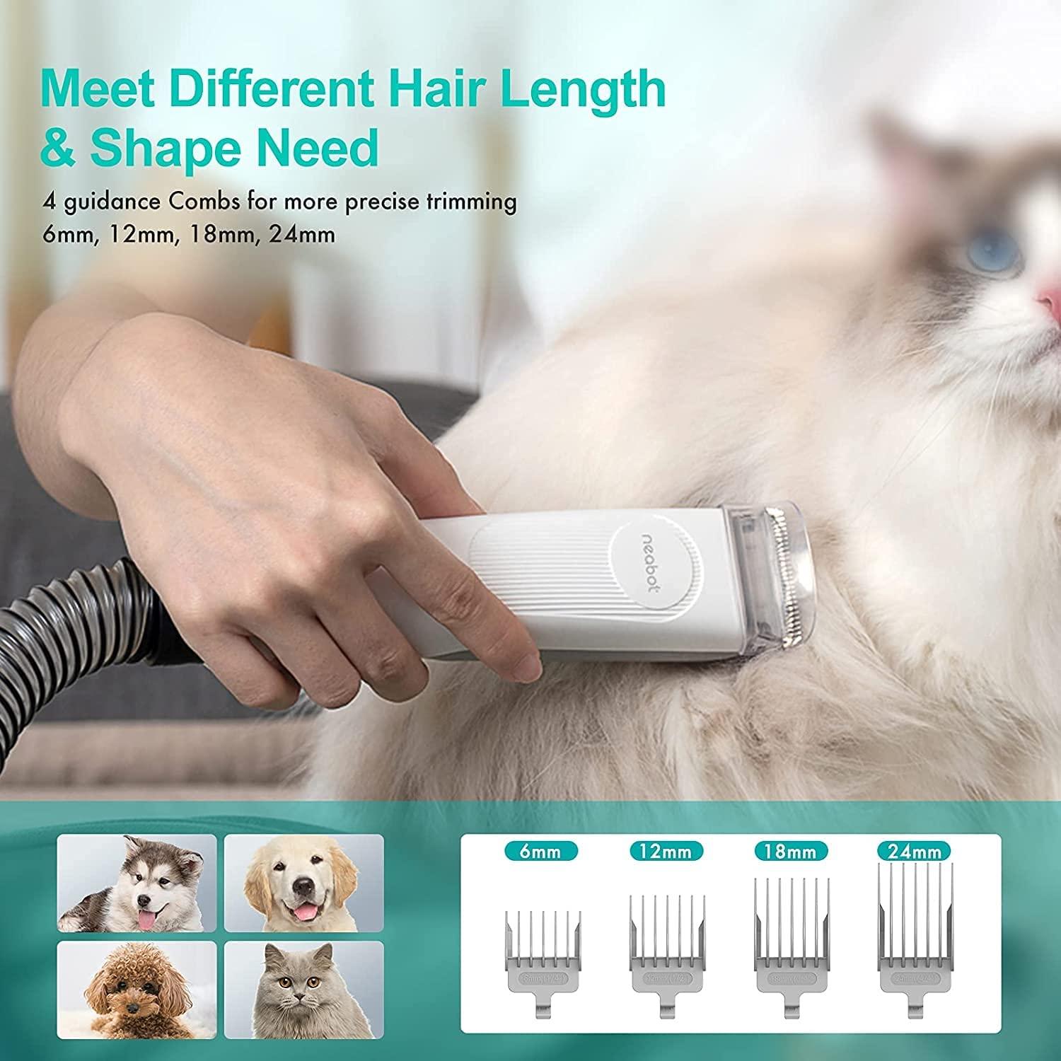 Pro Pet Grooming Kit & Vacuum Pet Hair Remover with Professional Grooming Clippers and Proven Grooming Tools for Dogs Cats and Other Animals - TheGivenGet