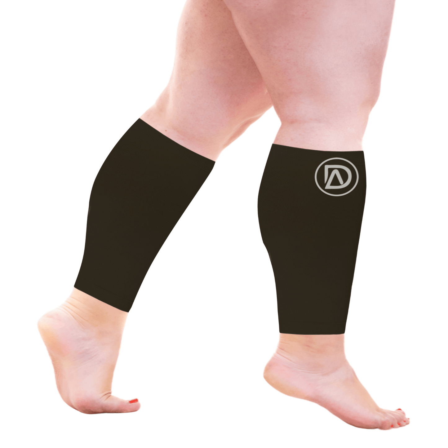 SHORT LENGTH | Plus Size Compression Calf Sleeves 10in 20-30 mmHg (SHORT) by Dominion Active - TheGivenGet