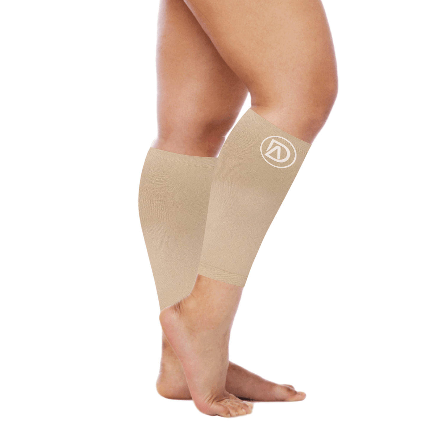 SHORT LENGTH | Plus Size Compression Calf Sleeves 10in 20-30 mmHg (SHORT) by Dominion Active - TheGivenGet