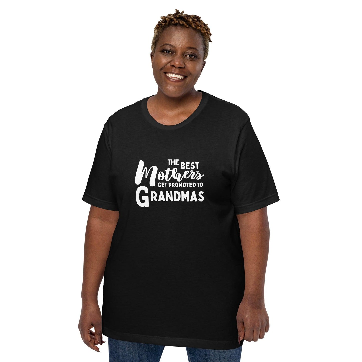 The Best Mothers Get Promoted To Grandmas Unisex T-Shirt - TheGivenGet