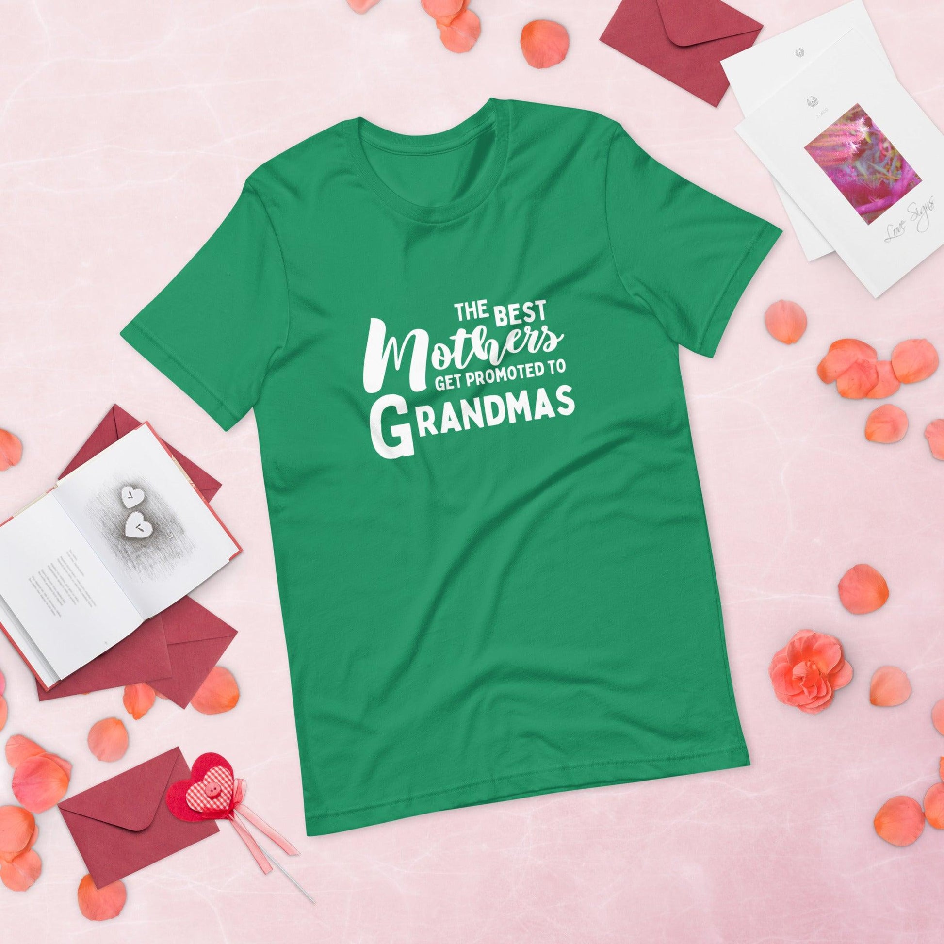 The Best Mothers Get Promoted To Grandmas Unisex T-Shirt - TheGivenGet