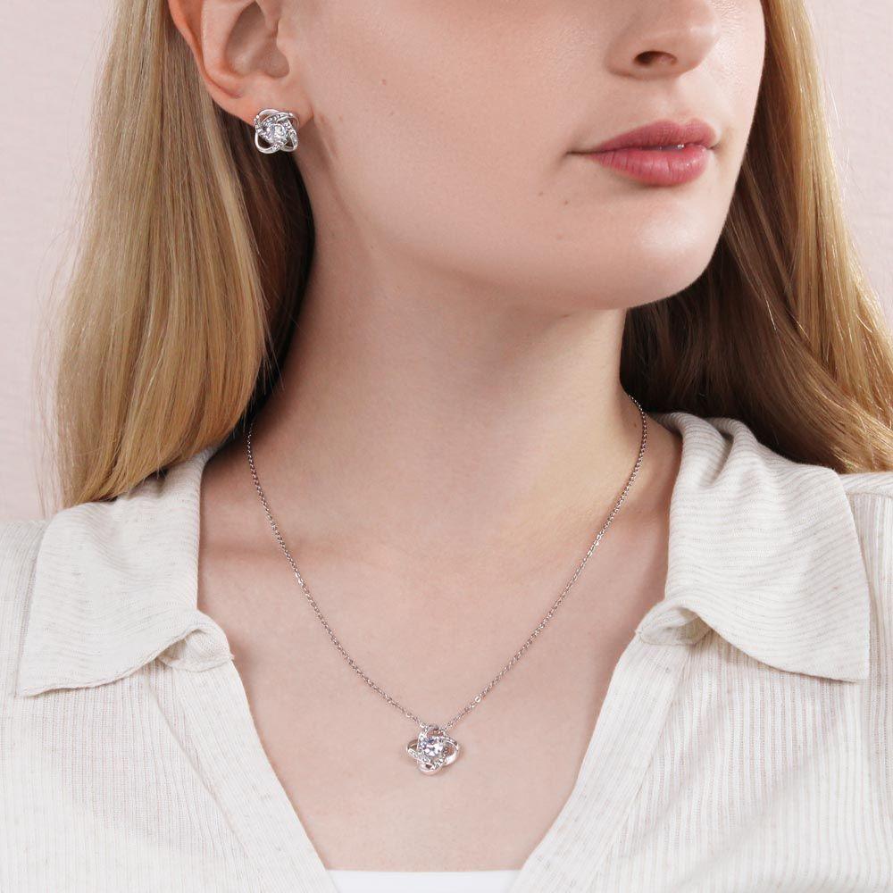 To My Beautiful Love Knot Necklace - TheGivenGet