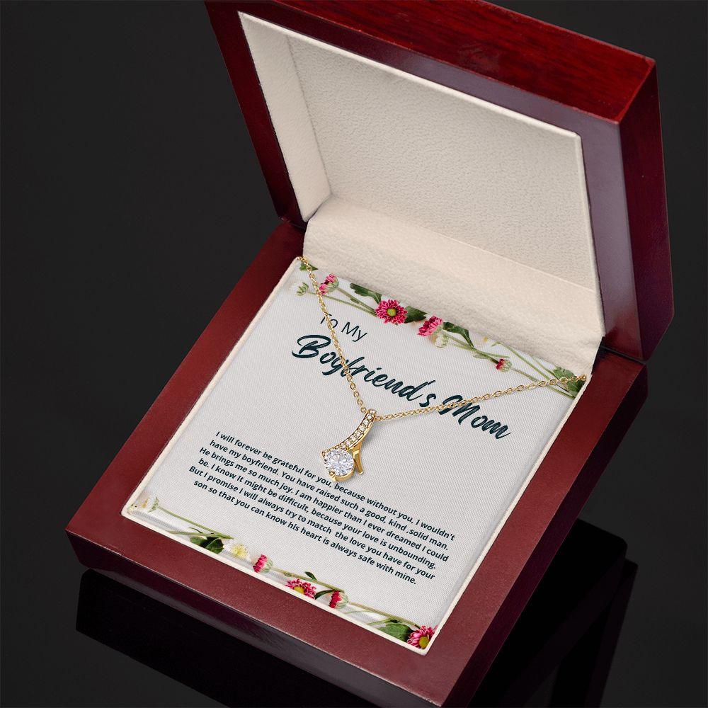 To My Boyfriend's Mom Alluring Beauty Necklace - TheGivenGet