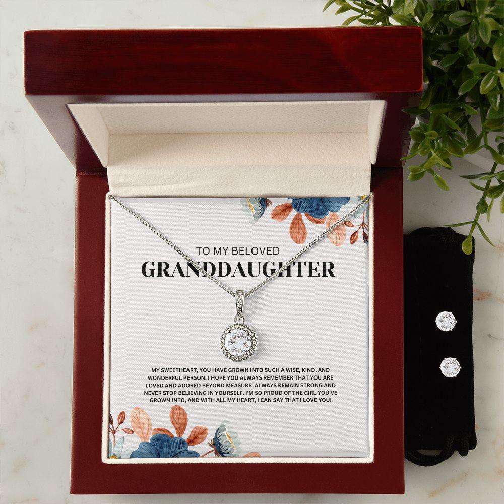 To My Granddaughter Eternal Hope Necklace - TheGivenGet