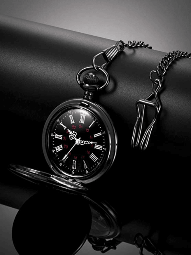 To My Grandson Never Forget That I Love You Pocket Watch - TheGivenGet