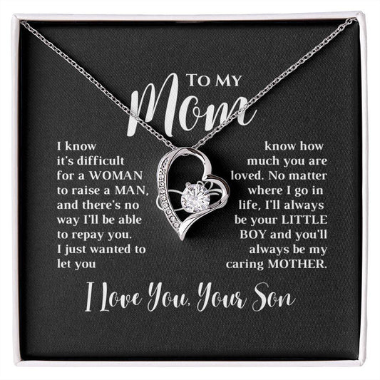 To My Mom Forever Love Necklace - TheGivenGet