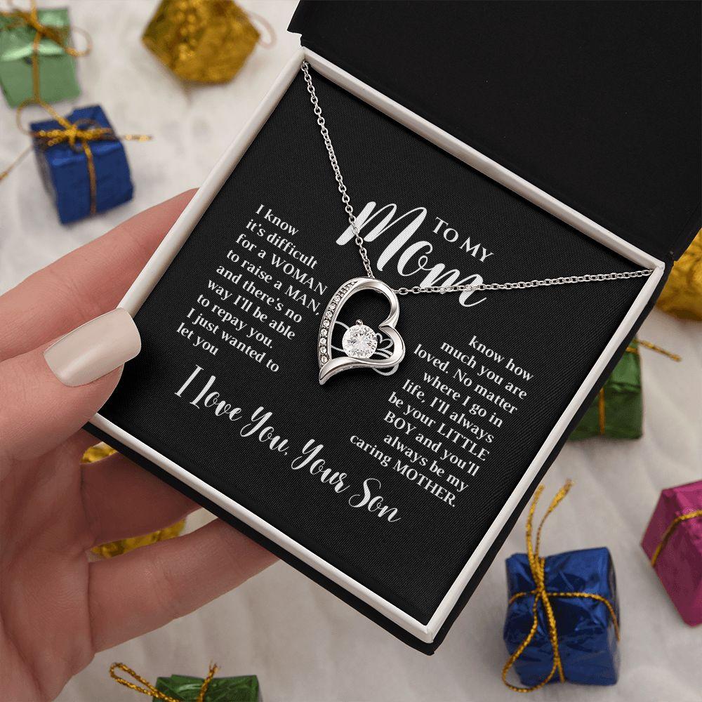 To My Mom Forever Love Necklace - TheGivenGet