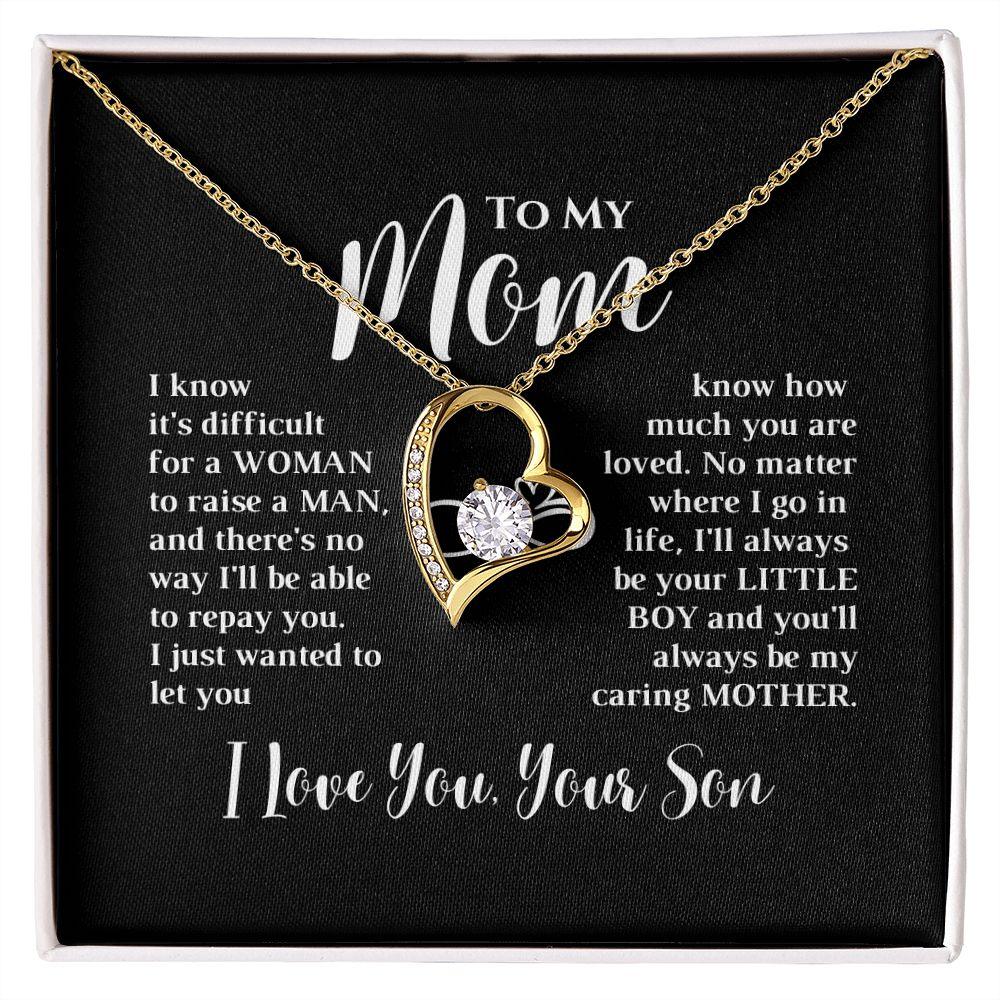 To My Mom Forever Love Necklace - TheGivenGet