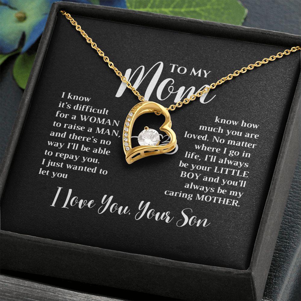 To My Mom Forever Love Necklace - TheGivenGet