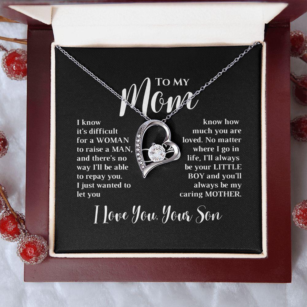 To My Mom Forever Love Necklace - TheGivenGet