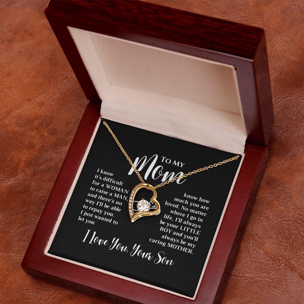 To My Mom Forever Love Necklace - TheGivenGet