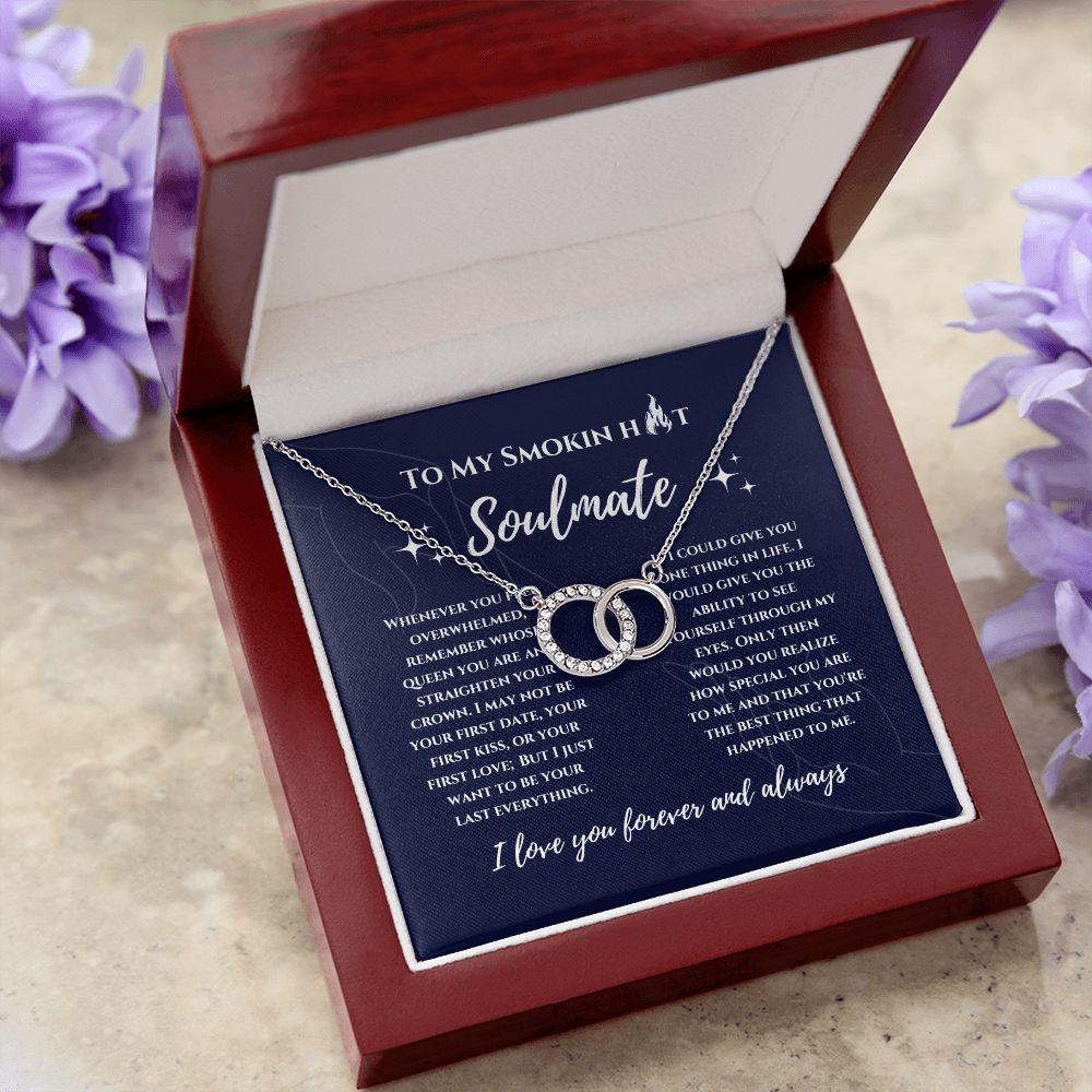 To My Smokin Hot Soulmate Infinity Pendant Necklace - TheGivenGet