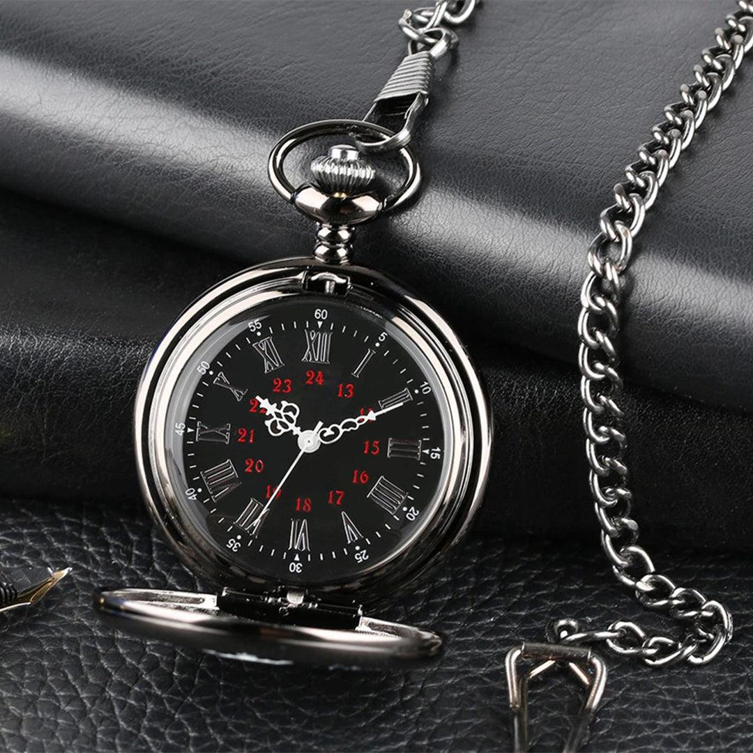 To My Son Quartz Pocket Watch - TheGivenGet