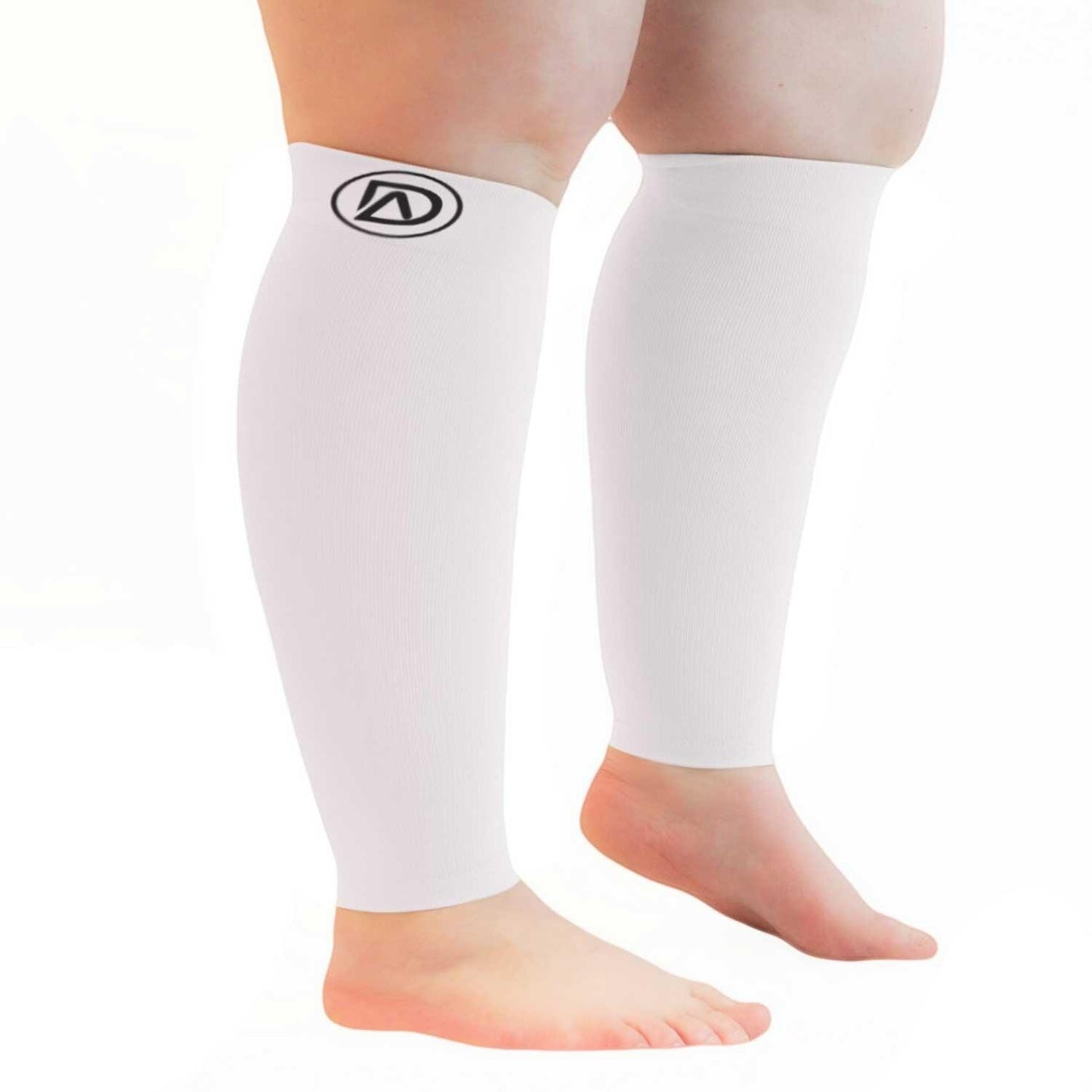 WIDE Calf Compression Sleeves 20-30 mmHg | Plus Size by Dominion Active (1 Pair) - TheGivenGet