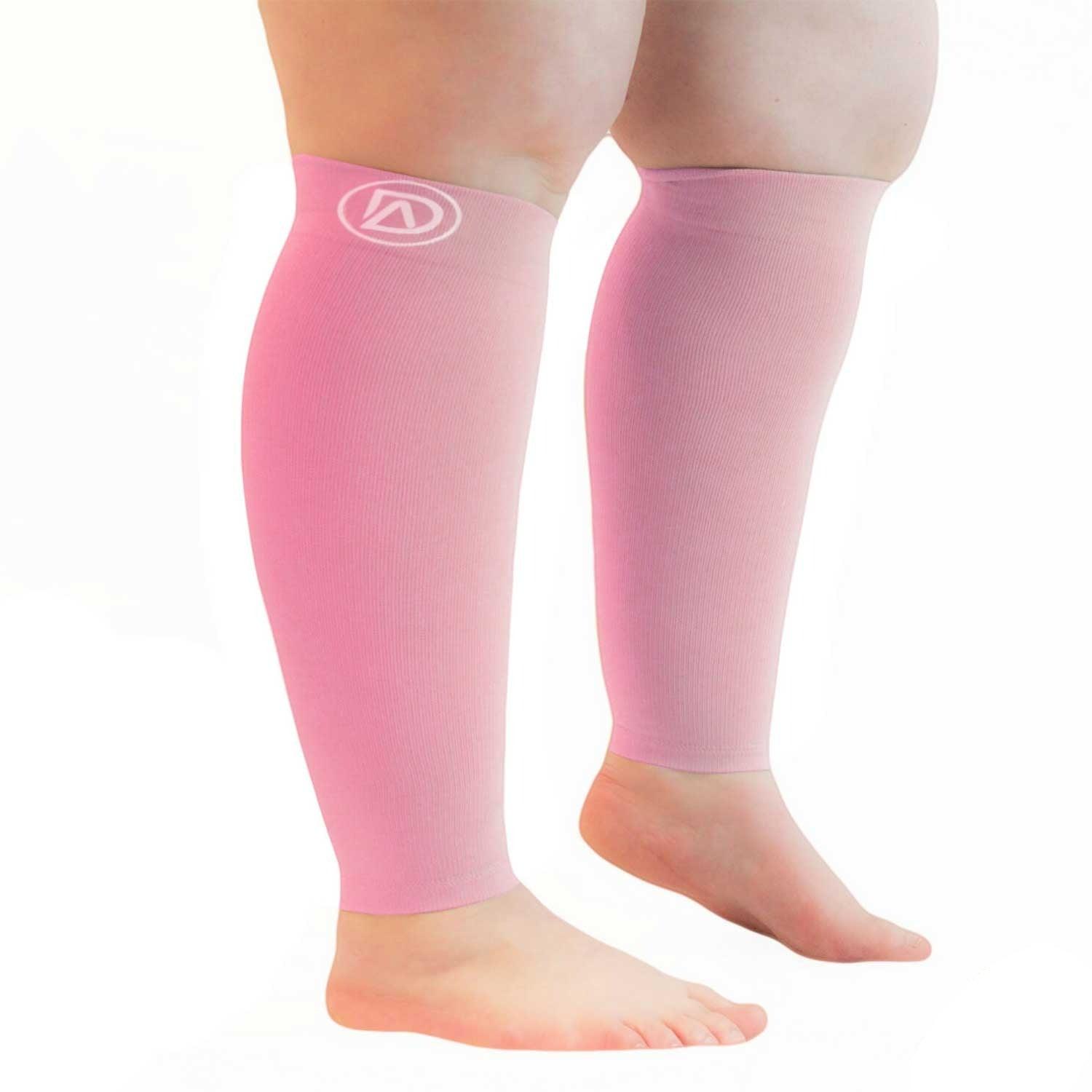 WIDE Calf Compression Sleeves 20-30 mmHg | Plus Size by Dominion Active (1 Pair) - TheGivenGet