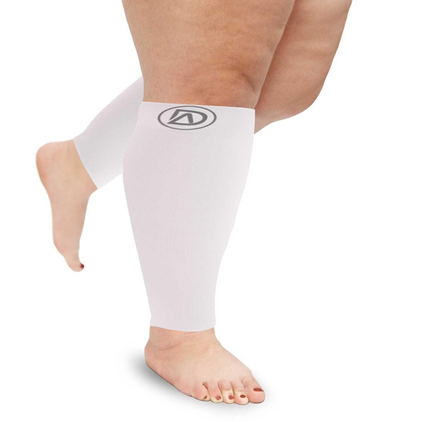 WIDE Calf Compression Sleeves 20-30 mmHg | Plus Size by Dominion Active (1 Pair) - TheGivenGet