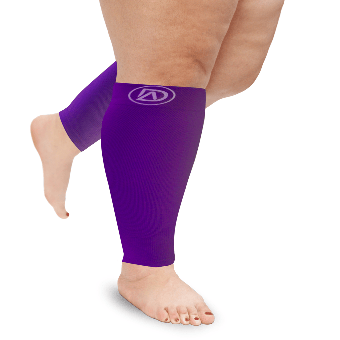 WIDE Calf Compression Sleeves 20-30 mmHg | Plus Size by Dominion Active (1 Pair) - TheGivenGet