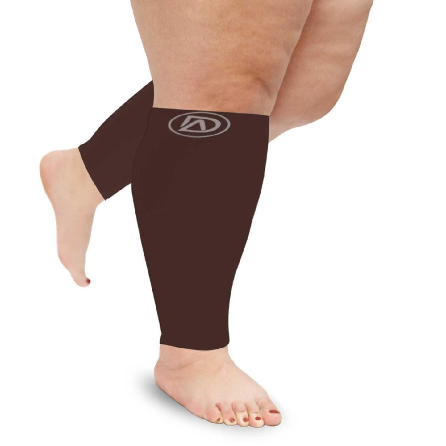 WIDE Calf Compression Sleeves 20-30 mmHg | Plus Size by Dominion Active (1 Pair) - TheGivenGet