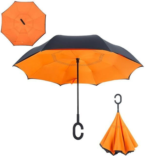 Windproof Reverse Folding Umbrella - TheGivenGet