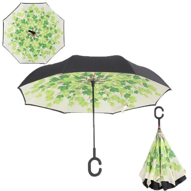 Windproof Reverse Folding Umbrella - TheGivenGet
