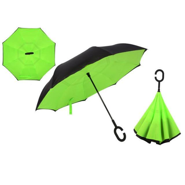 Windproof Reverse Folding Umbrella - TheGivenGet