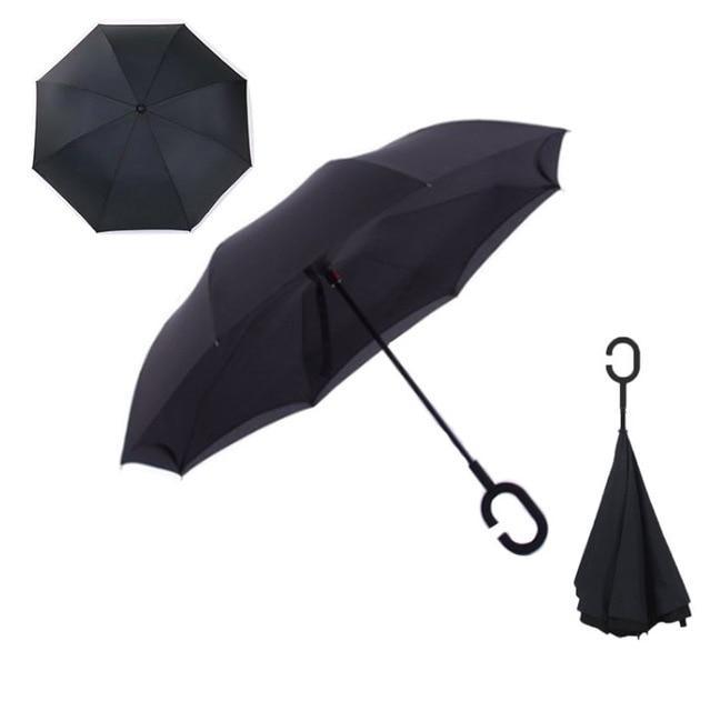 Windproof Reverse Folding Umbrella - TheGivenGet