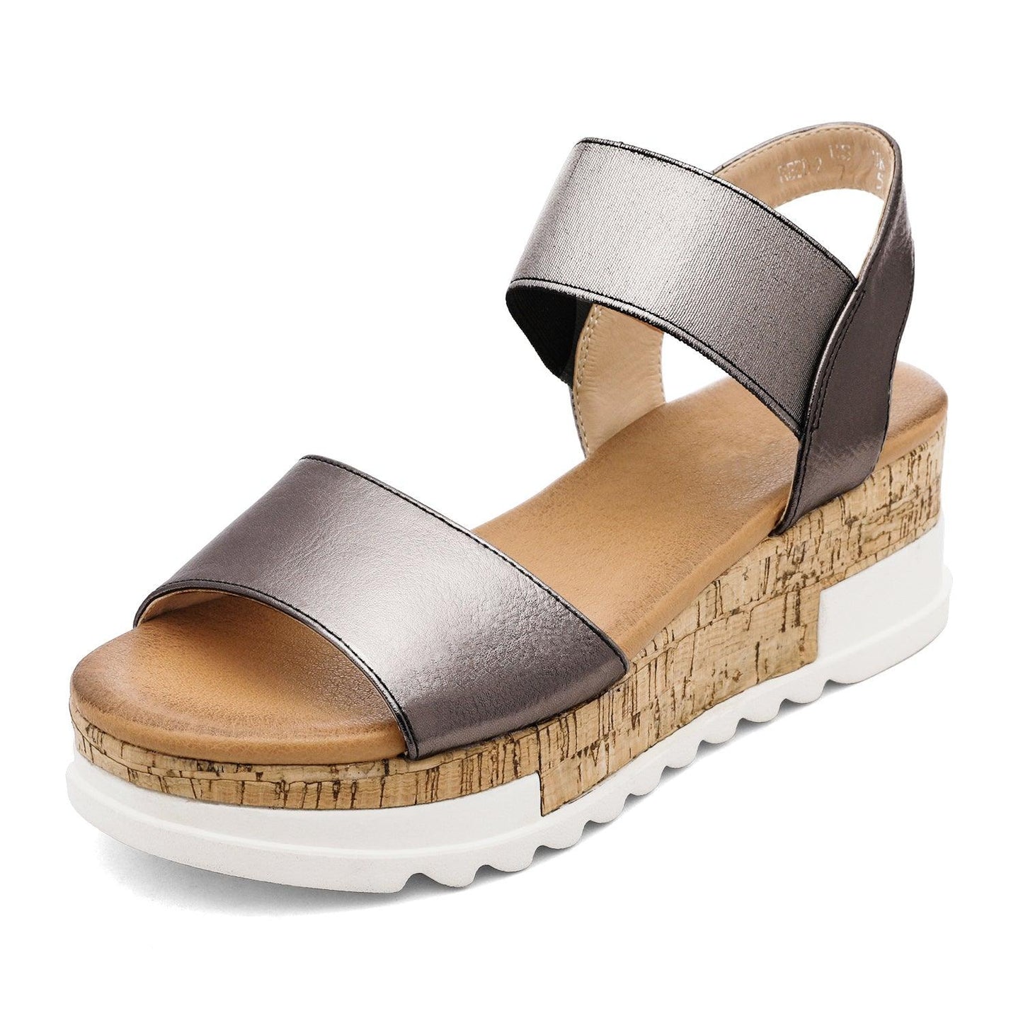 Women's Ankle Strap Open Toe Casual Platform Wedge Sandals - TheGivenGet