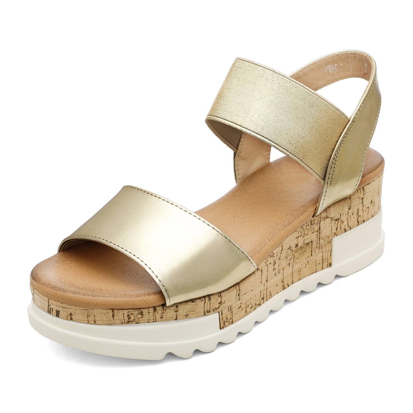 Women's Ankle Strap Open Toe Casual Platform Wedge Sandals - TheGivenGet