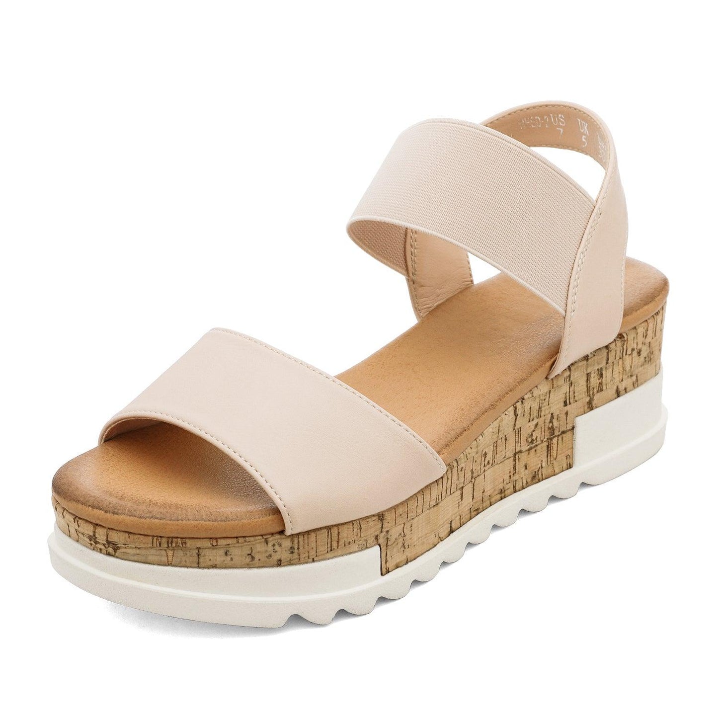 Women's Ankle Strap Open Toe Casual Platform Wedge Sandals - TheGivenGet