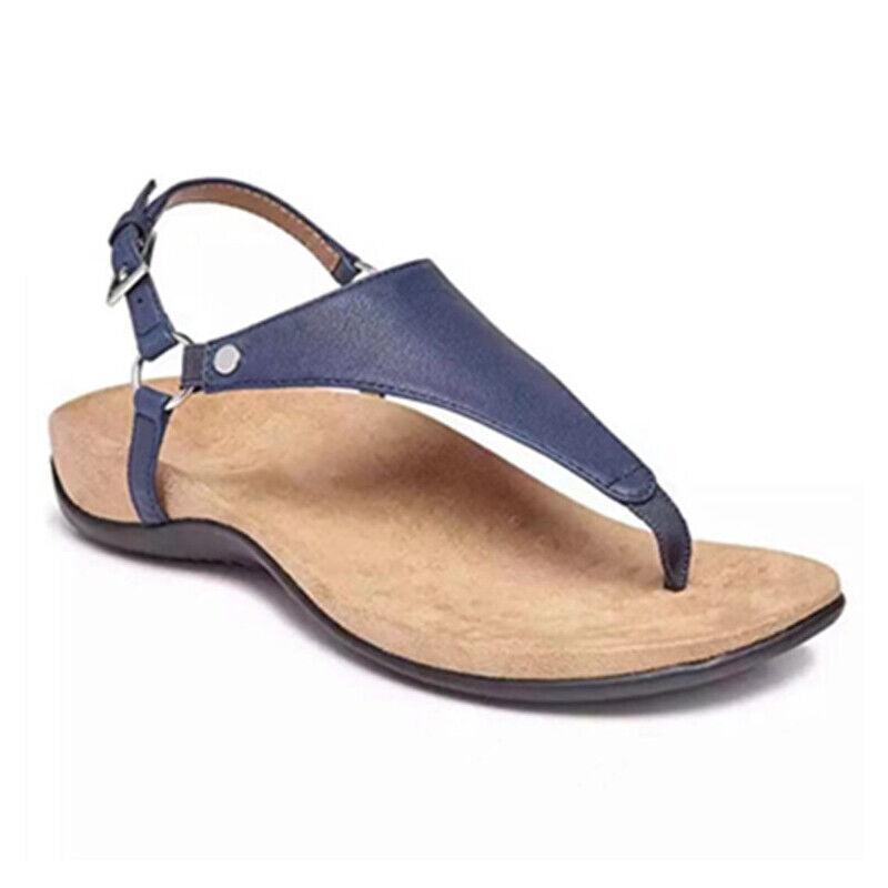 Women's Buckle Arch Support Flip Flops Summer Slippers - TheGivenGet