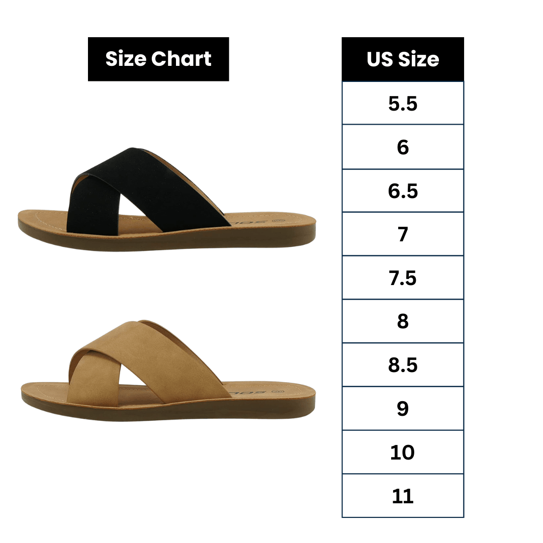 Women's Casual Criss Cross Sandals - TheGivenGet