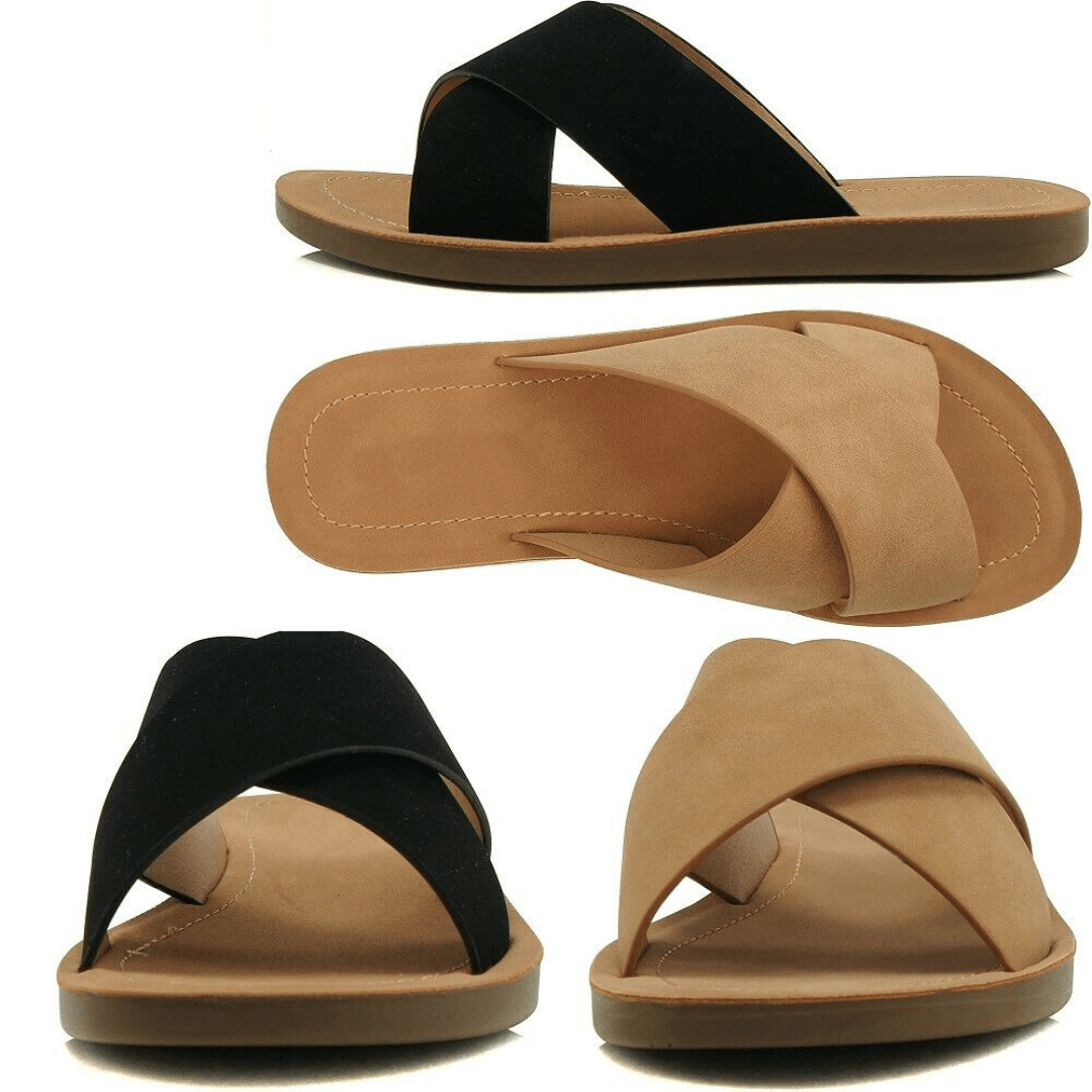 Women's Casual Criss Cross Sandals - TheGivenGet