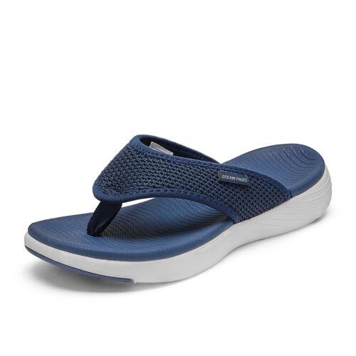Womens Arch Support Soft Cushion Flip Flops Thong Summer Beach Sandals Shoe US - TheGivenGet