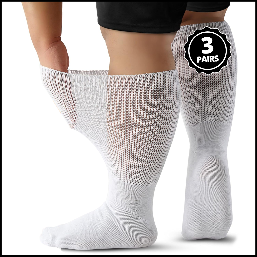 Dominion Active Extra-Wide Stretch Diabetic Socks